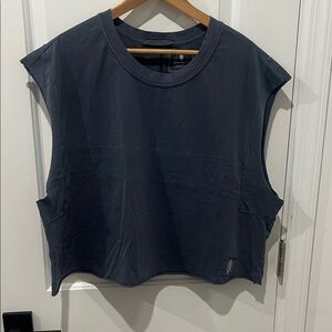 FP Movement by Free People Dark Gray Muscle Tee